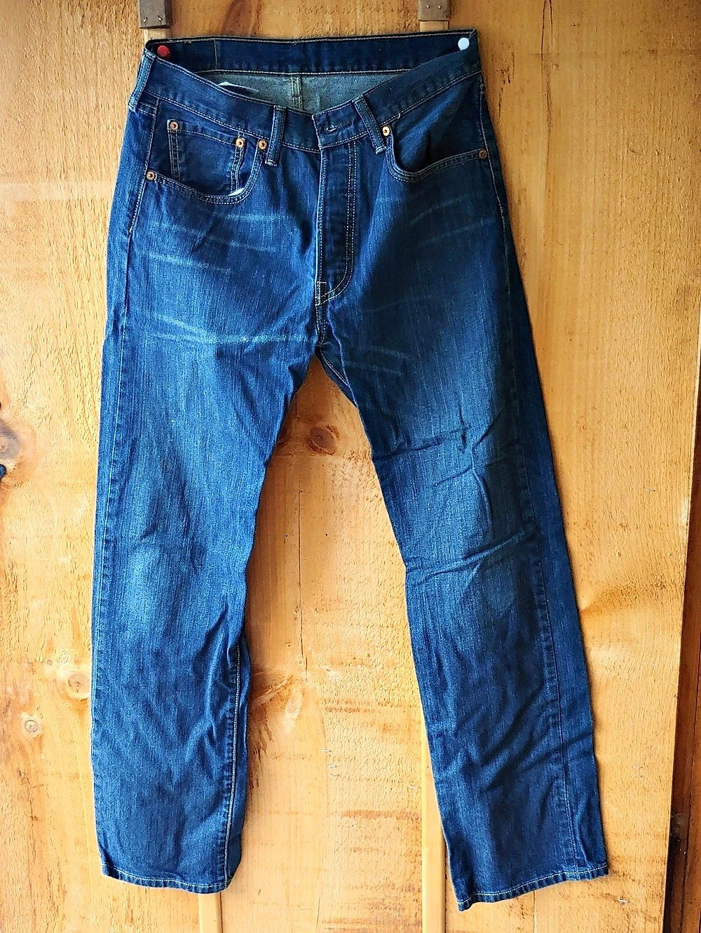 Levi's 501 Original Fit Jeans Original Fit Straight Leg Jeans Waist 31 x 32 Blue